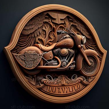 3D мадэль Harley Davidson Road King Classic (STL)
